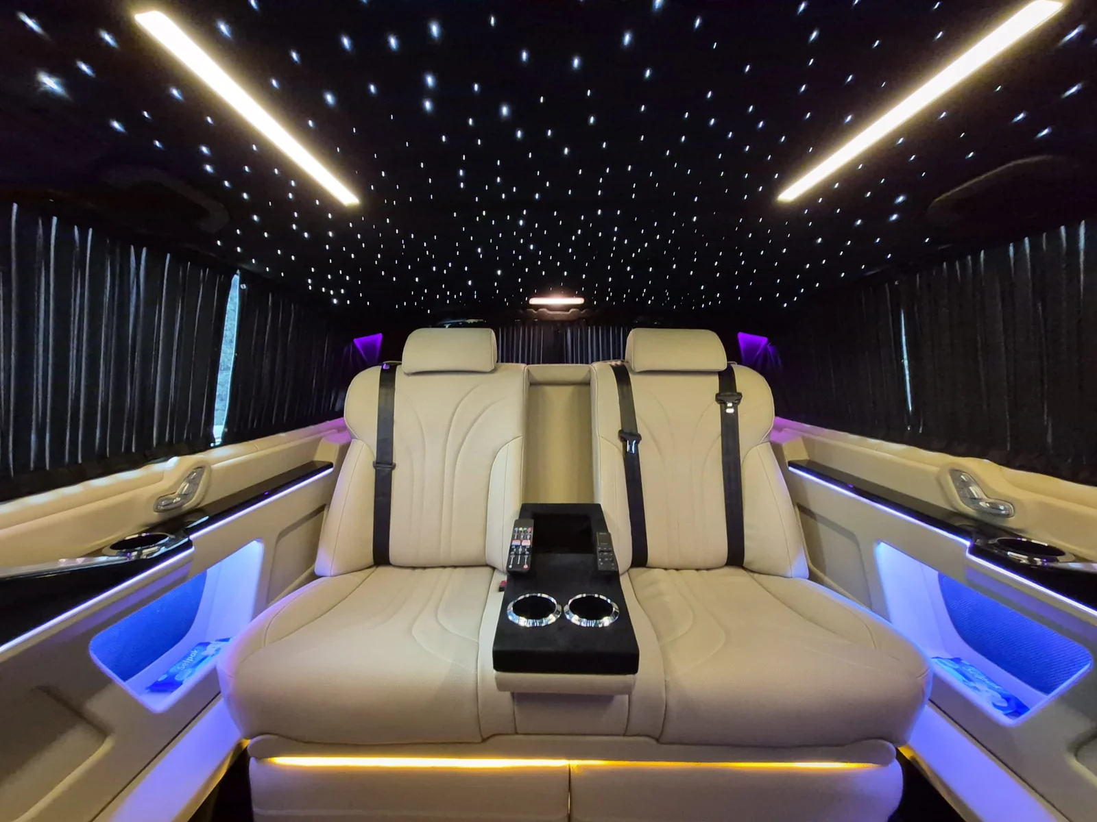 Mercedes VIP Yıldız Tavan Aydınlatması